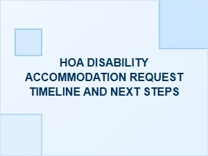Understanding Hoa Disability Accommodation Requests and Next Steps